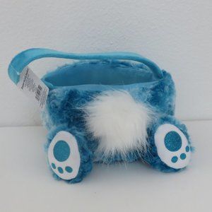 Cottondale Easter Plush Bunny Feet Basket